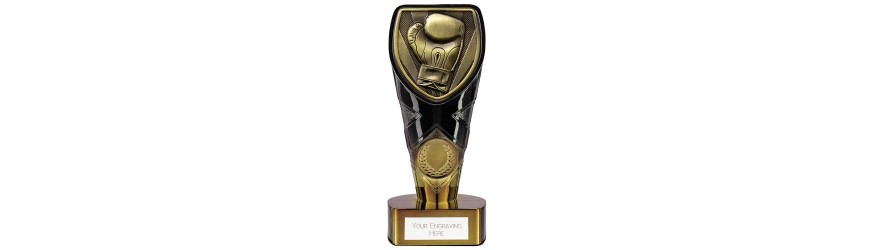 FUSION COBRA BOXING AWARD RESIN TROPHY - 5 SIZES - 11CM - 22.5CM